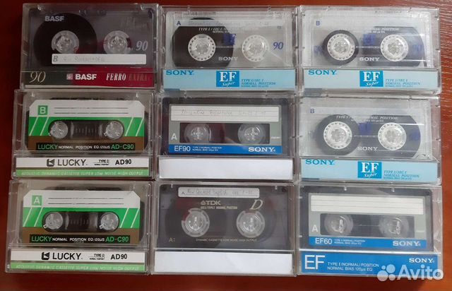 Аудиокассеты под запись