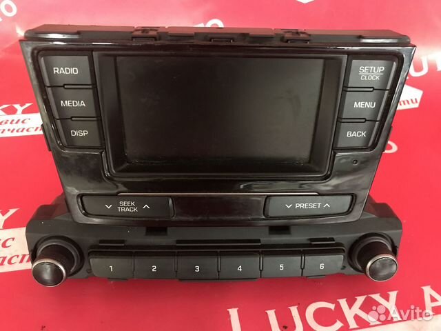 Штатная магнитола Хундай Солярис 2