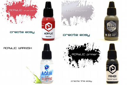 Pacific88 акрил для покраски моделей