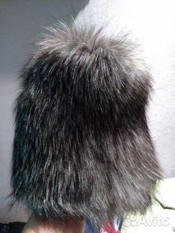 Шапка из чернобурки