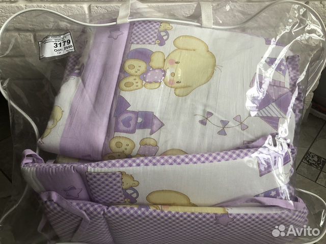 Детское постельное белье в детскую кроватку