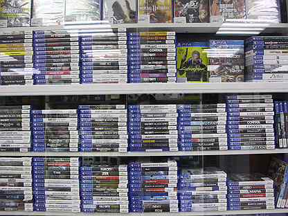Игры для Playstation 4 (PS4) 2000 дисков (магазин)