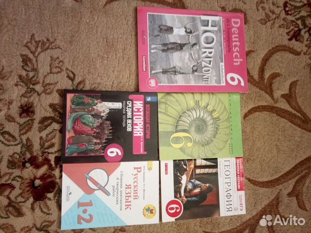 Рабочие тетради за 6 класс