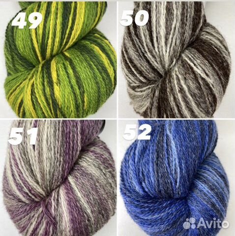 Пряжа эстонская Кауни 100 шерсть