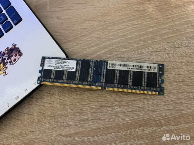 Оперативная память Nanya 512MB DDR 400MHz