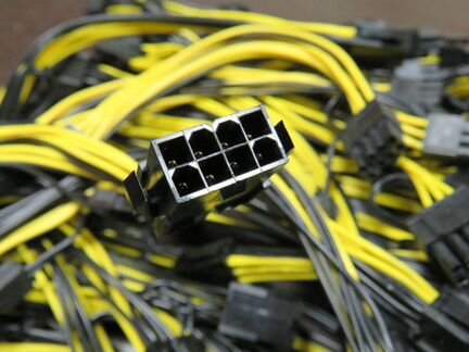 Адаптер питания 8 pin PCI-E на 2x(6+2) pin PCI-E