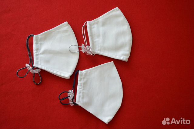 Маска защитная текстильная