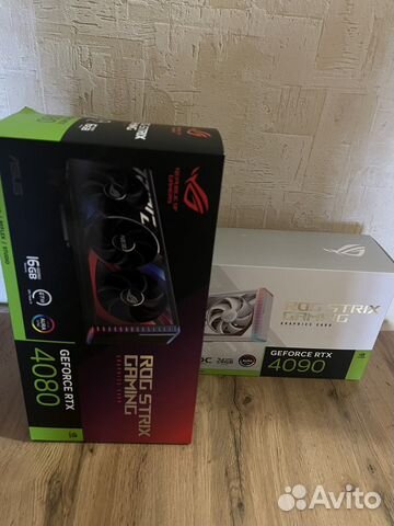На заказ Asus rog strix 4070-4090 24gb usa