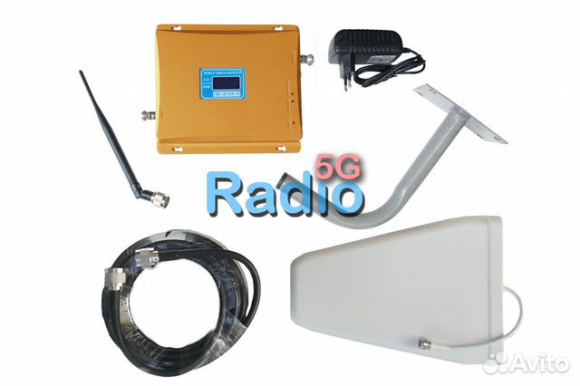 Комплект усиления сотовой связи DCS/3G 200м2