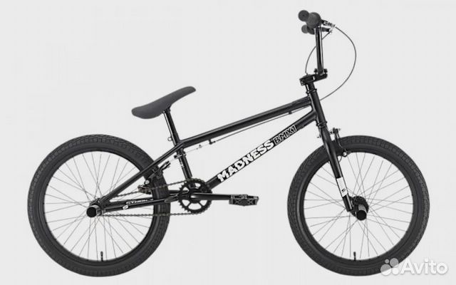 Велосипед Stark'22 Madness BMX 1 черный/белый