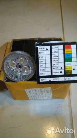 Светодиодная лампа MR16 12W