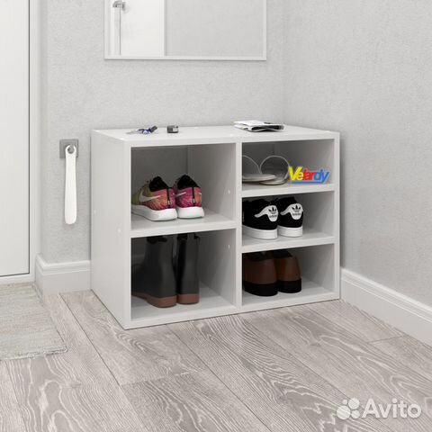 Обувница Shoes Save, 60x35x45см, белая