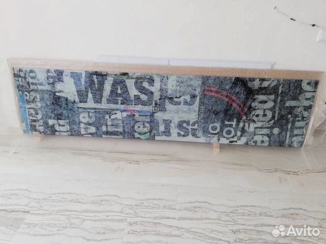 Стеновая панель (кухонный фортук) из закалённого с