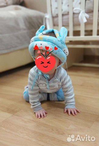 Противоударная шапка-шлем