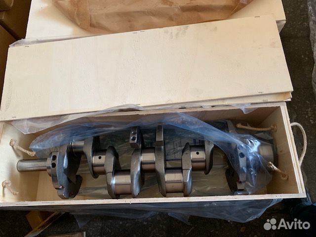 Коленвал Д245 Евро III, 3 шпонки, 7 болтов