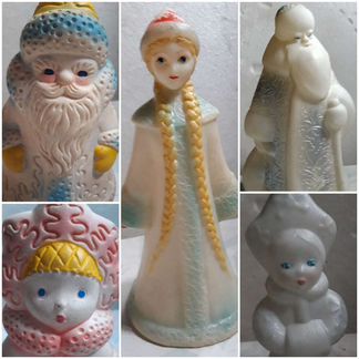 Дед мороз и Снегурочка СССР