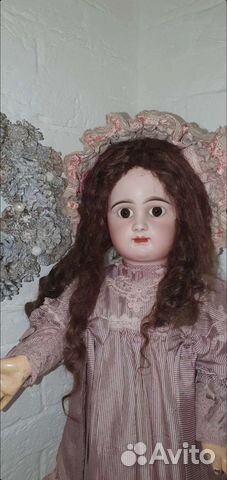 Антикварная кукла фарфор