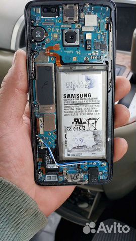 Нижний шлейф samsung s9