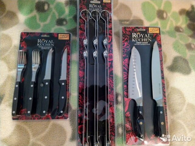 Набор шампуров и ножей