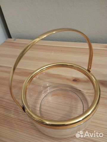 Конфетница-сахарница и подсвечник на одну свечу