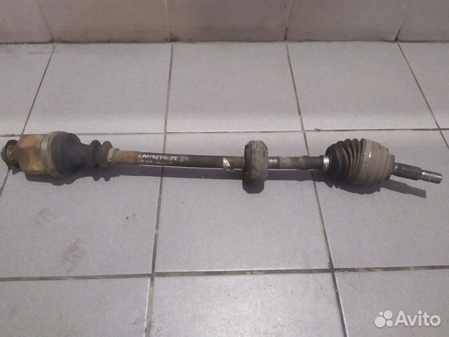 Привод правый в сборе. Рено логан сандеро автомат
