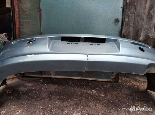 Бампер задний на mitsubishi lancer 10