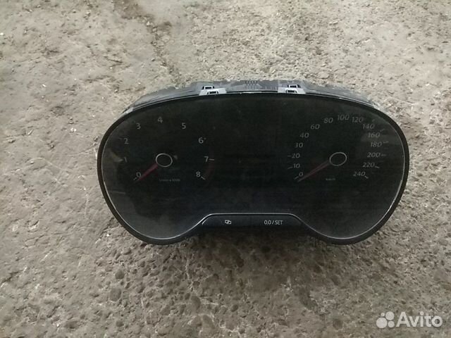 Щиток приборов фольксваген поло
