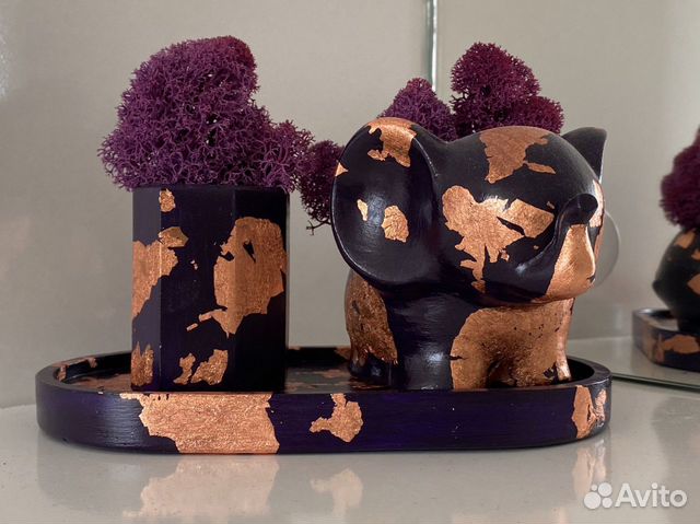 Декор. Стабилизированный мох. Вечное растение