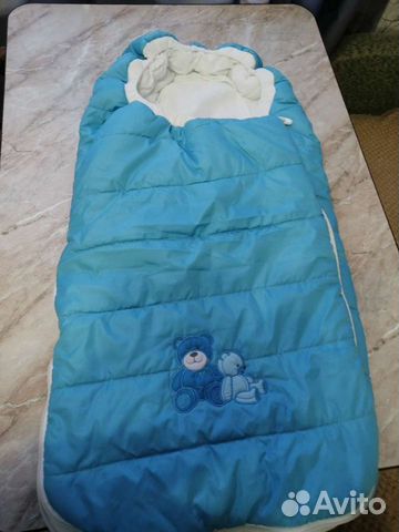 Зимний конверт одеяло в коляску