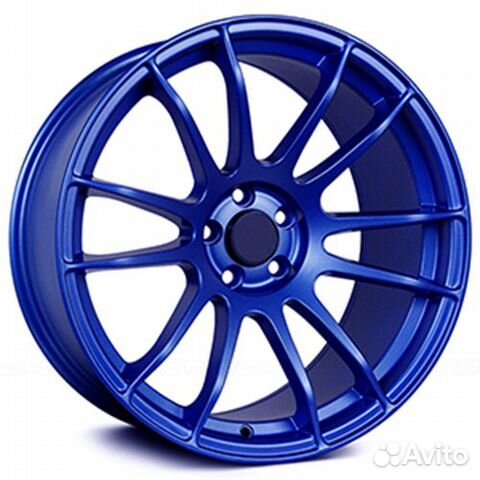 Диски колесные кованые Work Стиль синие R18