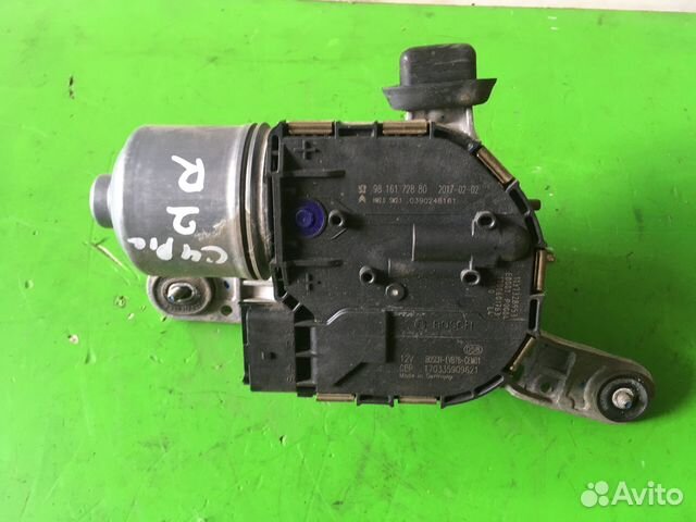 Мотор стеклоочистителя правый Citroen C4 Picasso 2