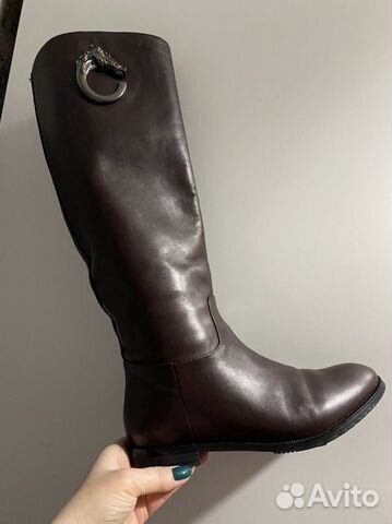 Сапоги Ekonika Alla Pugachova (кожа, мех)