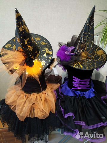 Костюм ведьмы на девочку
