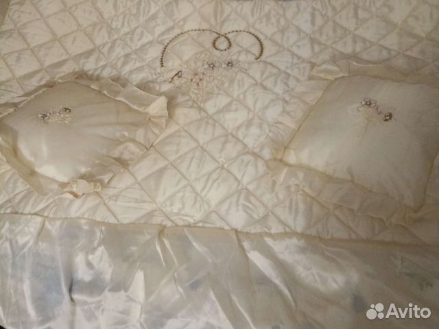 Плед покрывало на 2спальную кроват и 2 подушки