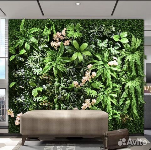 Фитостена, вертикальное озеленение, картины