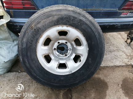 Nissan Patrol y61 запасное колесо R16