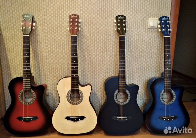 Акустическая гитара новая