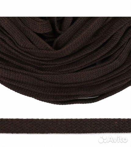 Шнур плоский турецкое плетение 50 м