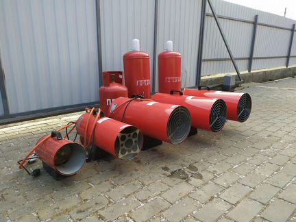 Аренда газовых тепловых пушек