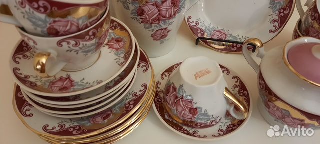 Рижские фарфоровые сервизы времен СССР