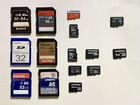 Карты памяти MicroSD и SD