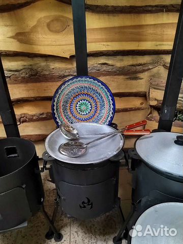 Казан чугунный, печи