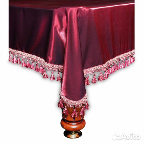 Покрывало Венеция 9фт шёлк бордовое