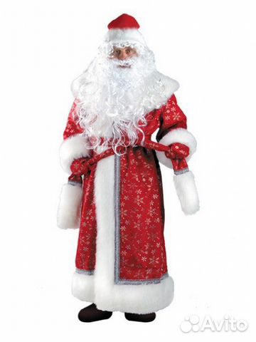Новогодний костюм, Дед Мороз (плюш)