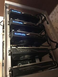 Видеокарты rx570/470 4gb sapphire