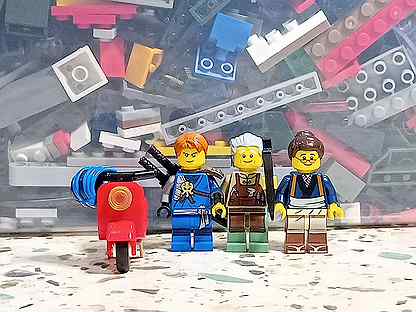Набор Лего Ниндзяго "Семья Джея". Lego Ninjago