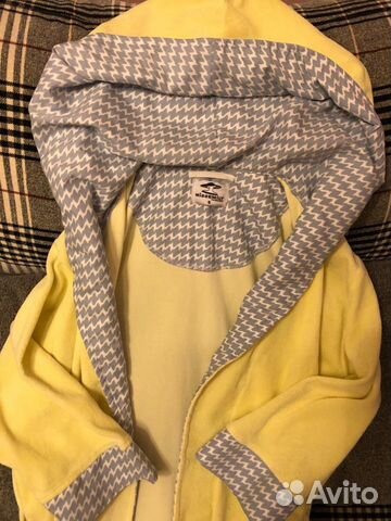 Халат женский с капюшоном