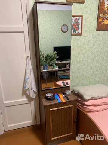 Тумба с зеркалом трельяж