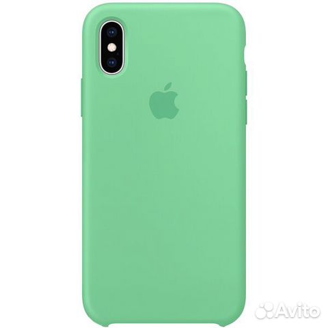 Чехол Apple iPhone X / XS Silicone Case - новый