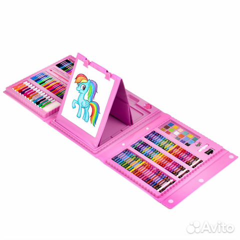 Набор для рисования розовый новый